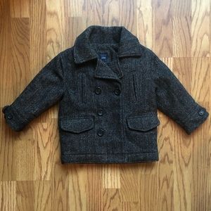 babyGap size 2t wool blend peacoat warm for winter